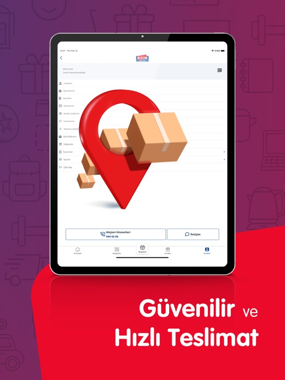 Bizim Toptan Market iPad screenshot 5 - Shopping app