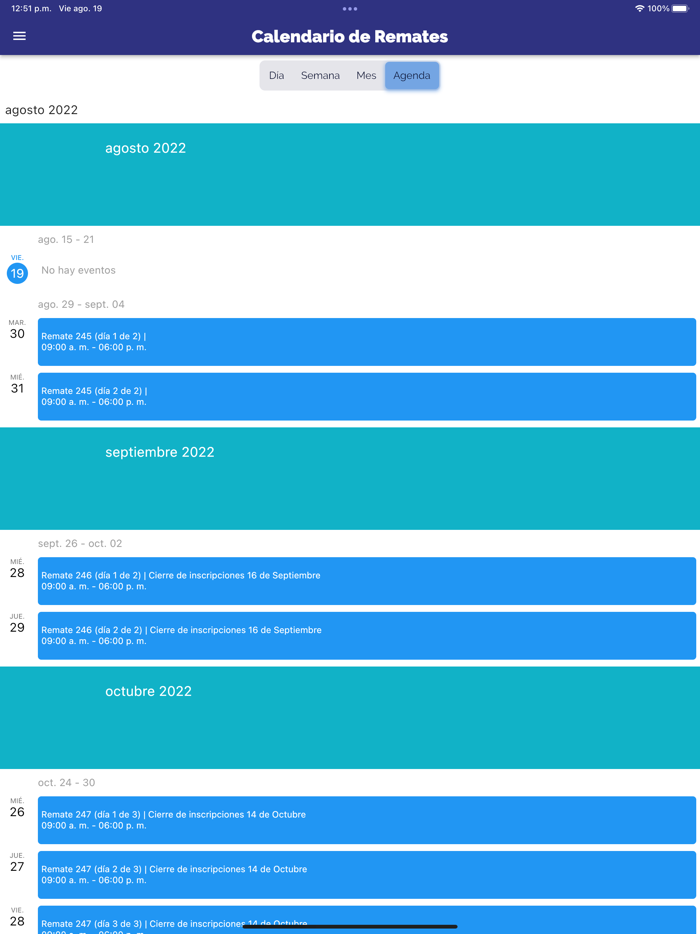 Pantalla Uruguay Remates