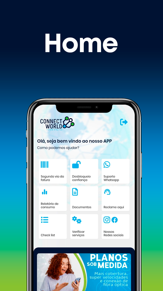 #1. Connect World - App do cliente (iOS) 由: Wagner Broseguini Monteiro Thome