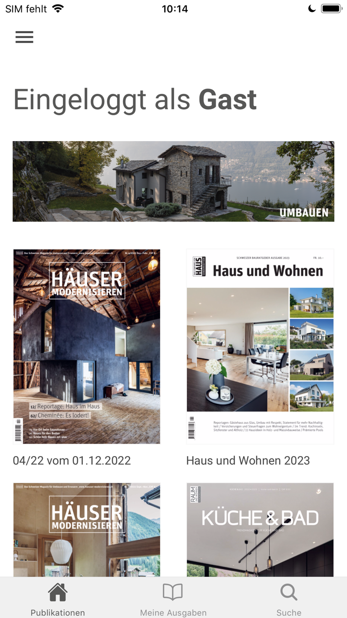 Häuser modernisieren