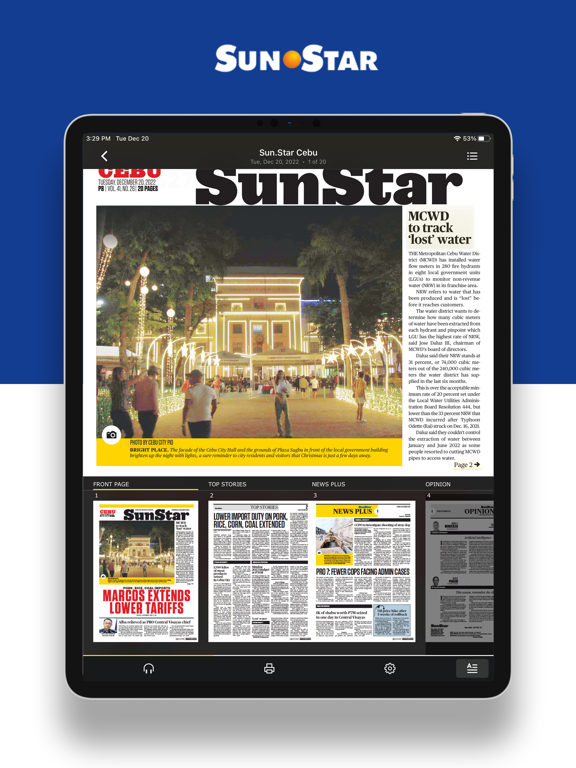 Screenshot #5 pour Sun.Star E-paper