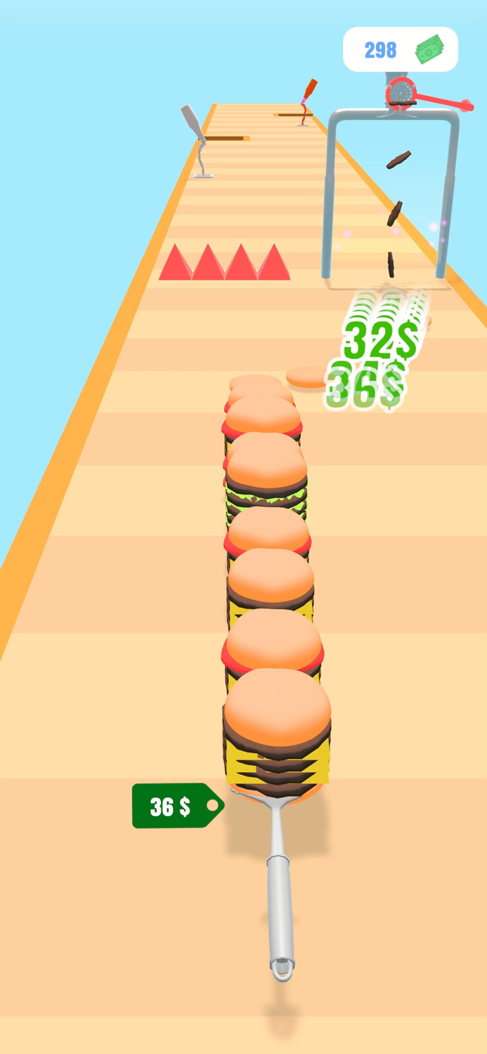 Burger Stack 3D