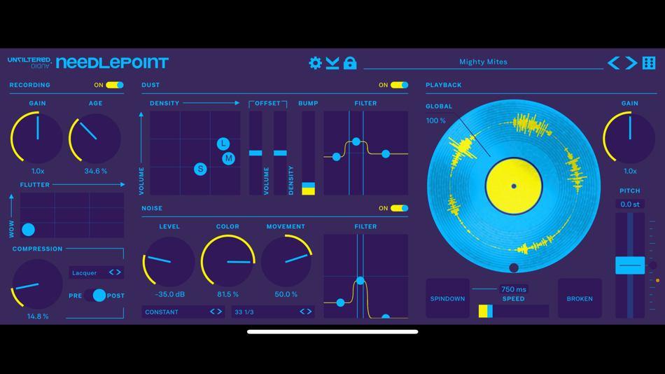 #6. Needlepoint - Vinyl Simulator (iOS) 来自: Unfiltered Audio