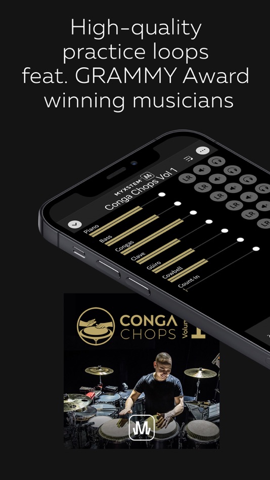 #1. Conga Chops - Vol 1 (iOS) 由: Myxstem