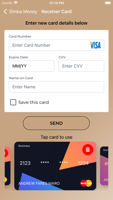 Simba Money Screenshot