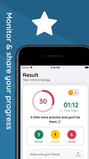 Grade 9 Biology Quiz screenshot 4
