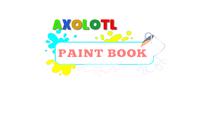 Cute Axolotl Coloring Game Screenshot