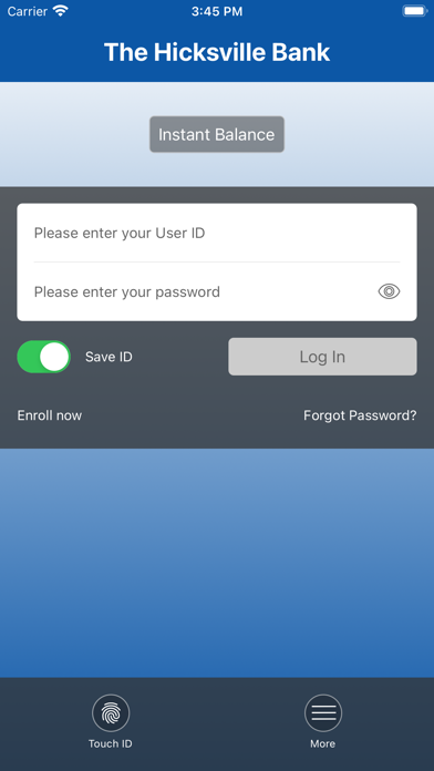The Hicksville Bank - Mobile Screenshot