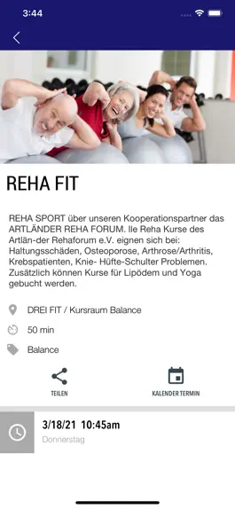 Game screenshot DREI FIT FITNESS-STUDIO hack