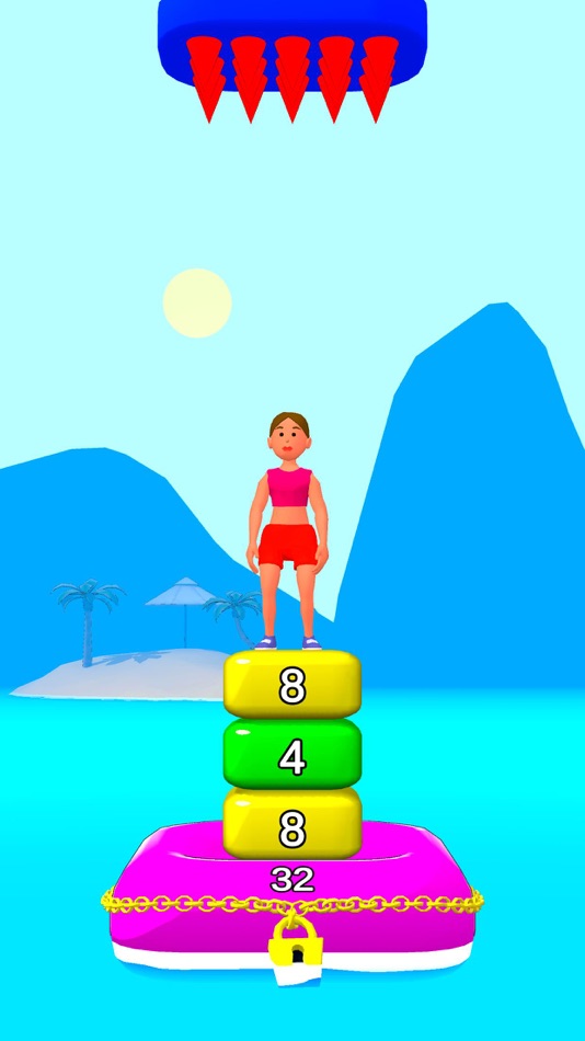 #1. 2048: Merge Tower (iOS) 由: Engin Bora Calikusu