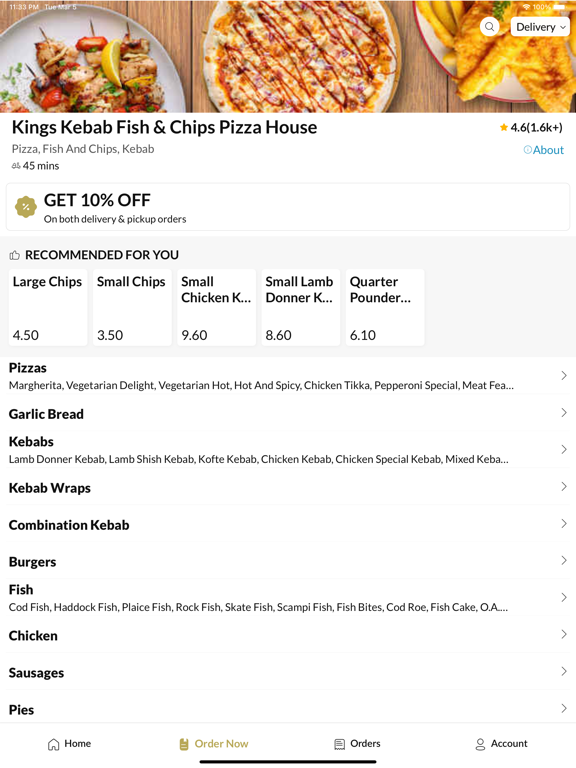 Screenshot #6 pour Kings Kebab Fish and Chips