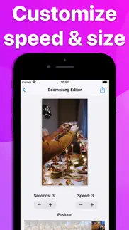 boomerang loop video maker iphone screenshot 2