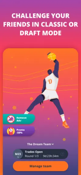 Game screenshot Dunkest - Fantasy Basketball apk