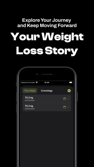 Nutry: Another Weight Tracker Screenshot