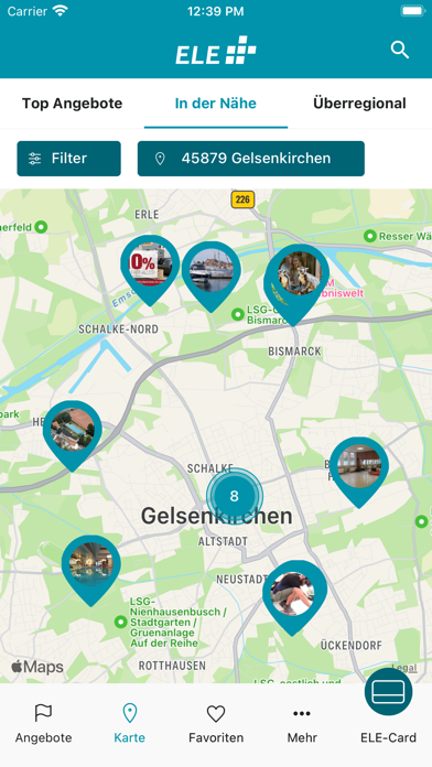 ELE Card App Screenshot