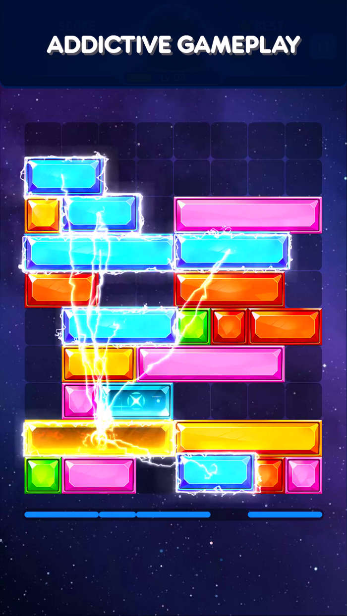 Jewel Slider Drop Down Puzzle
