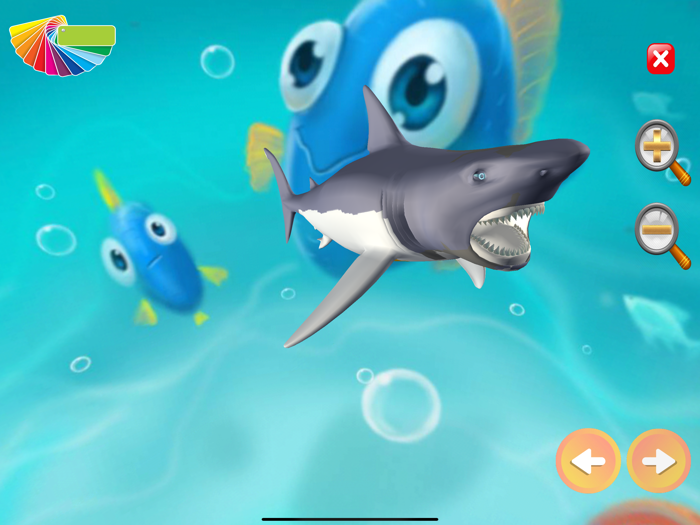 Shark World - Coloring Games