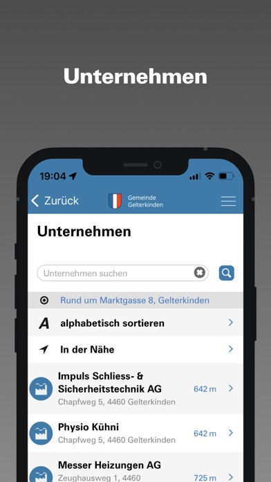 Gemeinde Gelterkinden Screenshot