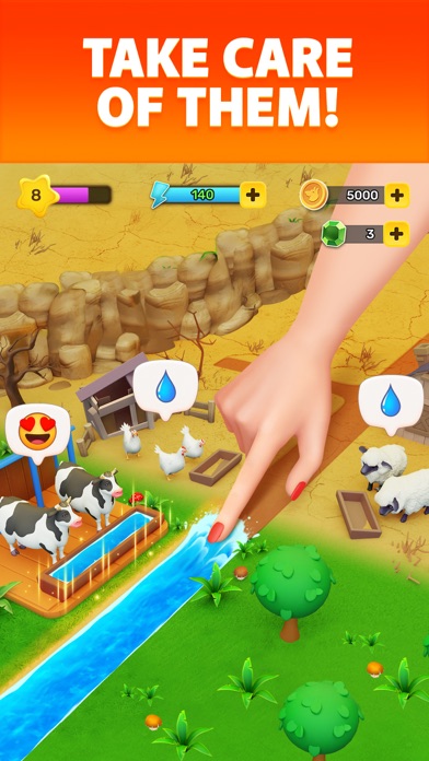 screenshot of Klondike Adventures: Farm Game 2