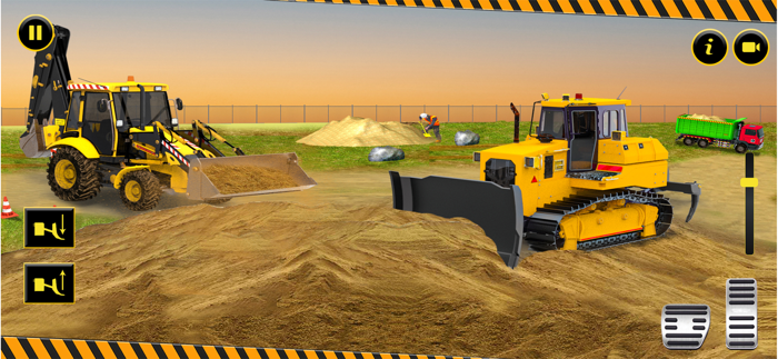 Heavy Excavator Truck Games 3D