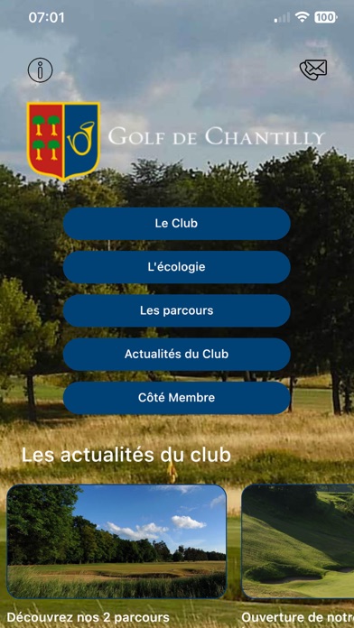 Screenshot #1 pour Golf de Chantilly