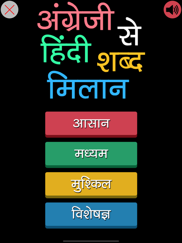 English to Hindi Word Matching