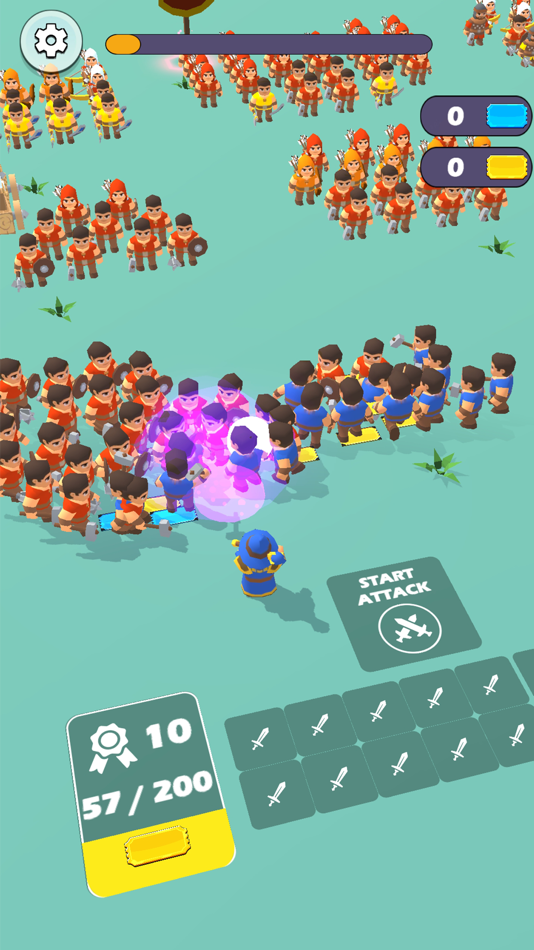 #4. Tiny Commander 3D (iOS) 由: 乐迪 童