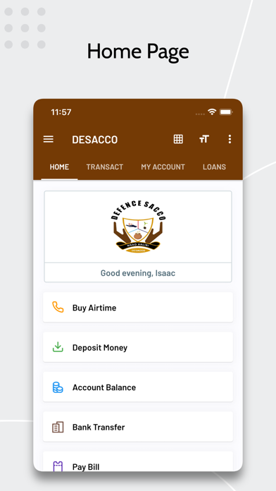 DESACCO Screenshot
