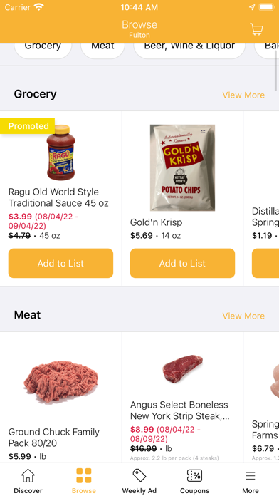 Fishers Foods Screenshot