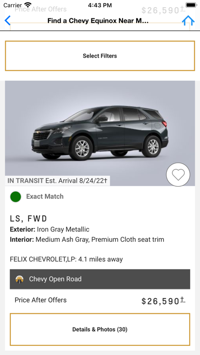 Chevrolet Equinox Screenshot