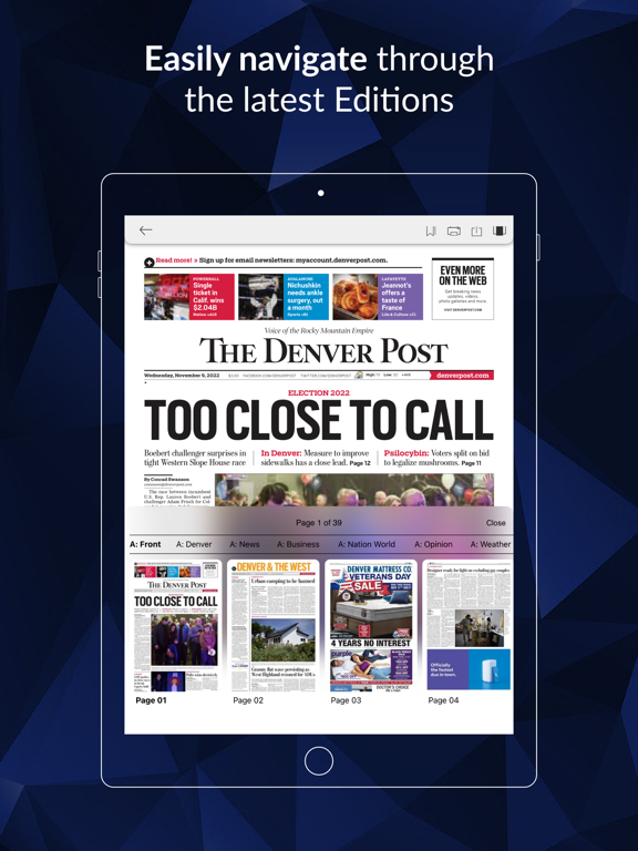 Screenshot #2 for Denver Post Digital e-Edition