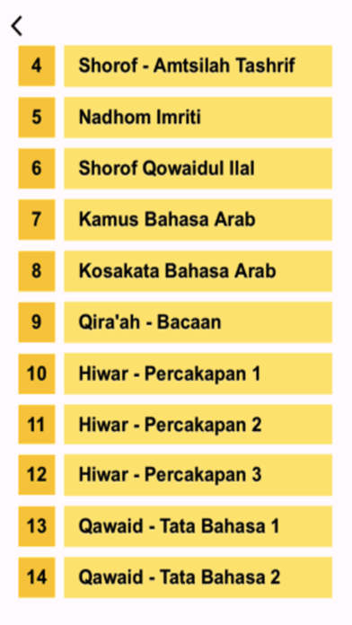 Kitab Nahwu Shorof Lengkap Screenshot