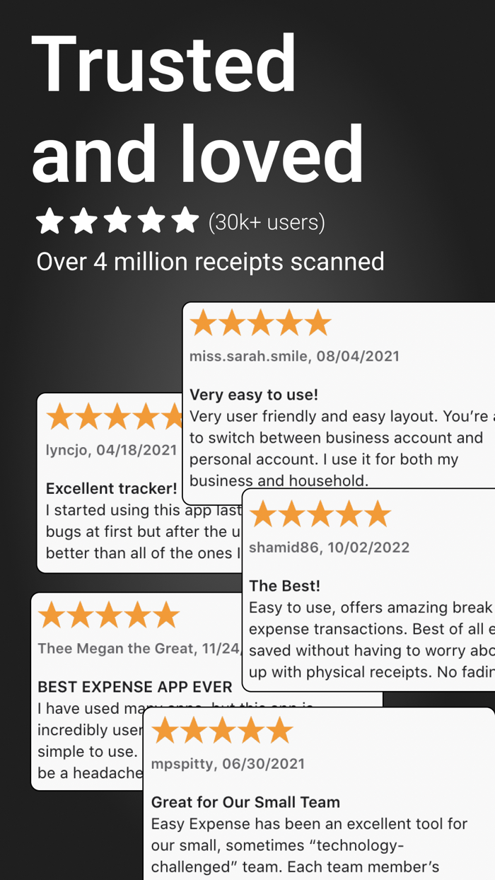 Receipt Scanner Business App