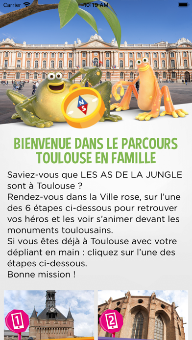 Toulouse en famille Screenshot
