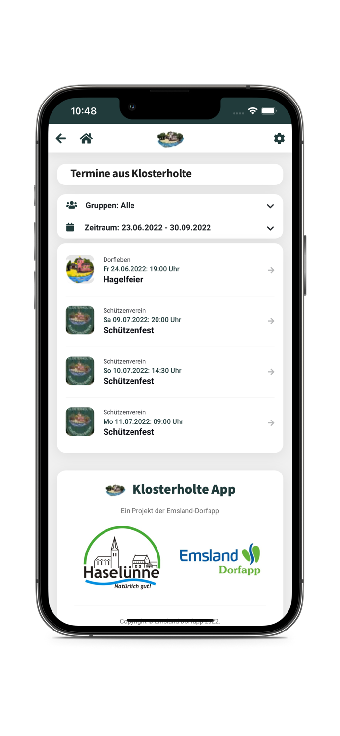 Klosterholte App