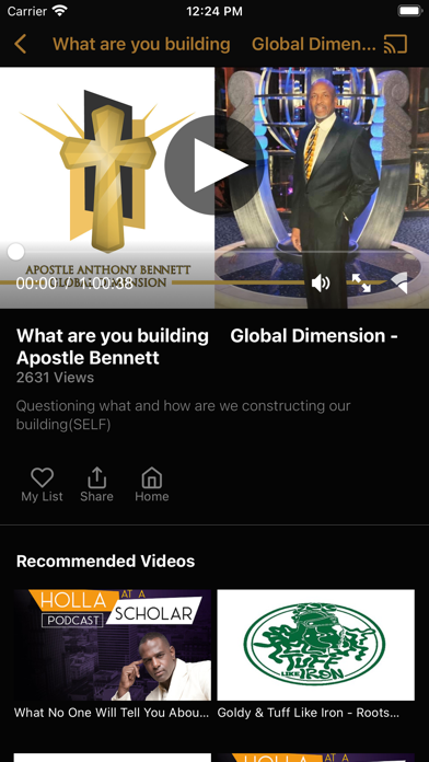 Mystique Entertainment TV App Screenshot