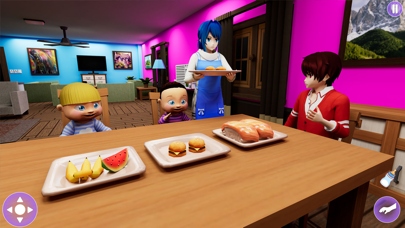 Twin Baby Life Simulator Game Screenshot
