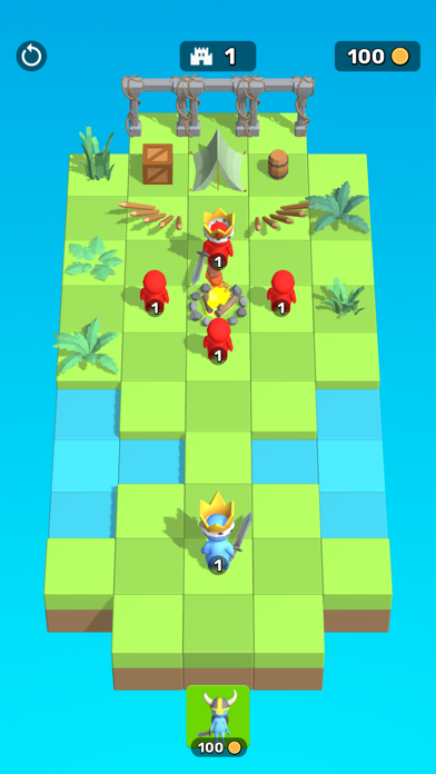 Castle Wars Puzzle Screenshot