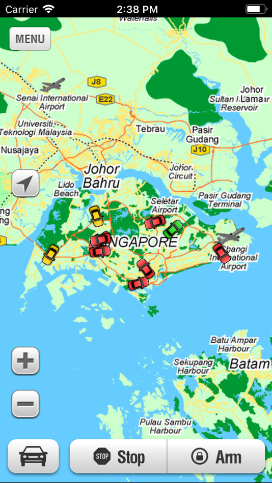 #3. The Silent Car Alarm (iOS) Podle: Streetdirectory Pte Ltd
