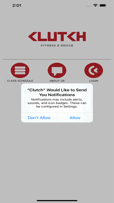 Clutch Fitness & Rehab Screenshot