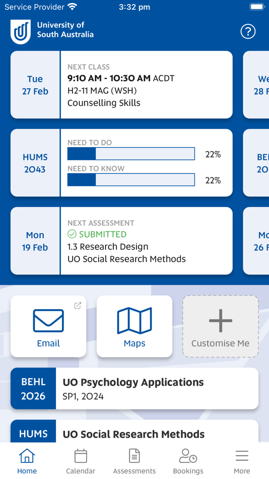 #1. UniSA App (iOS) 由: University of South Australia