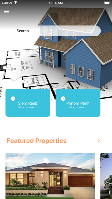 Online Platform Real Estate Screenshot