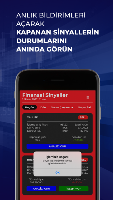 Yatırım Koçum - Sinyal Analiz Screenshot
