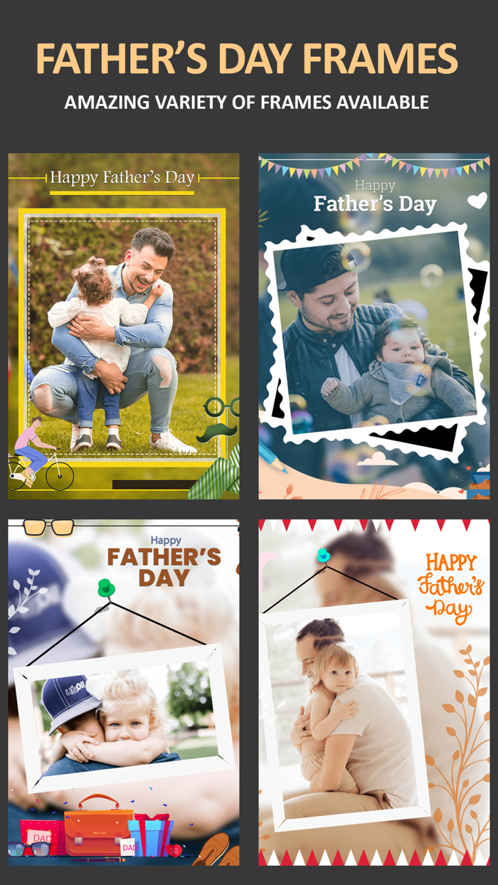 Fathers Day Photo Frames App