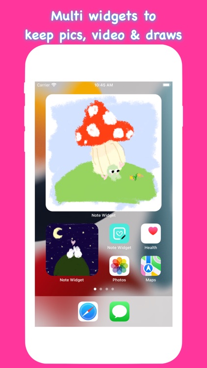 Note Widget - Love Drawing screenshot-0