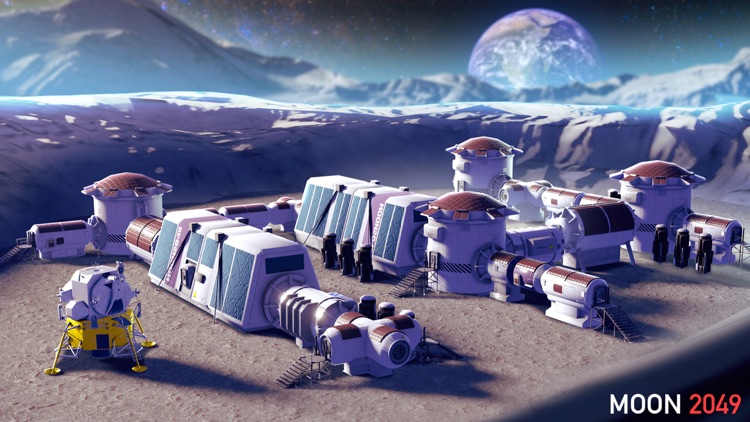 Moon 2049 - Stars Map Tonight