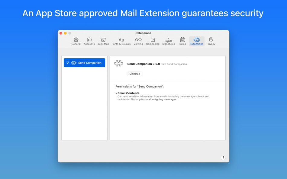 #6. Send Companion for Mail (macOS) 由: iMKapps