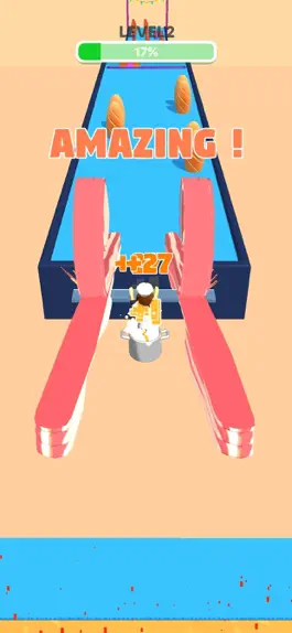 Game screenshot Food Cutter Rails apk