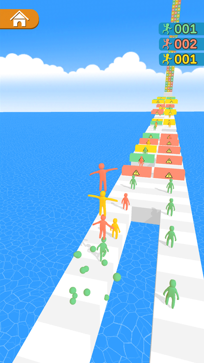 Colorful Runners Tower