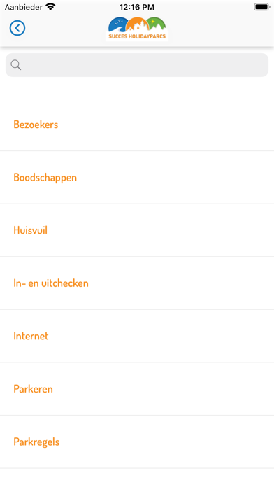 Succes Holidayparcs Screenshot